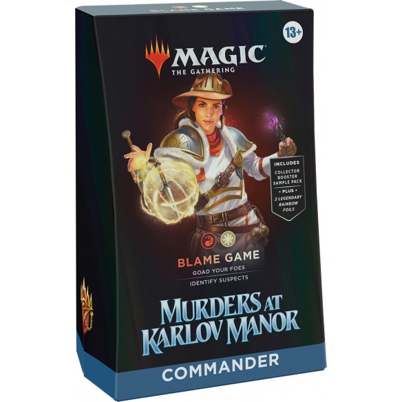 Magic the Gathering TCG - Mureders at Karlov Manor - Commander Deck - Blame Game