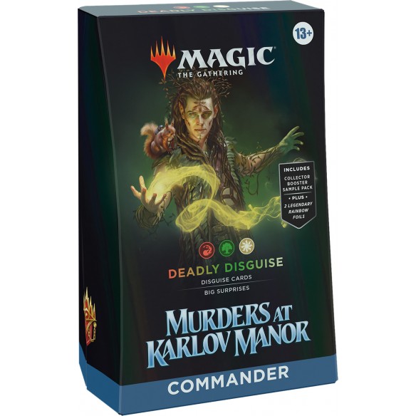 Magic the Gathering TCG - Mureders at Karlov Manor - Commander Deck - Deadly Disguise