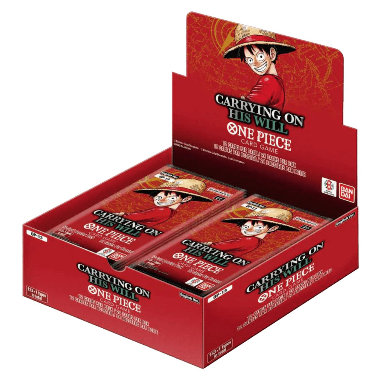One Piece OP13 Carrying On His Will Booster Box