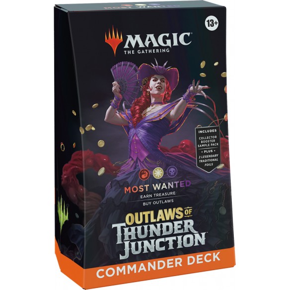 Magic the Gathering TCG - Outlaws of Thunder of Junction - Commander Deck - Most Wanted