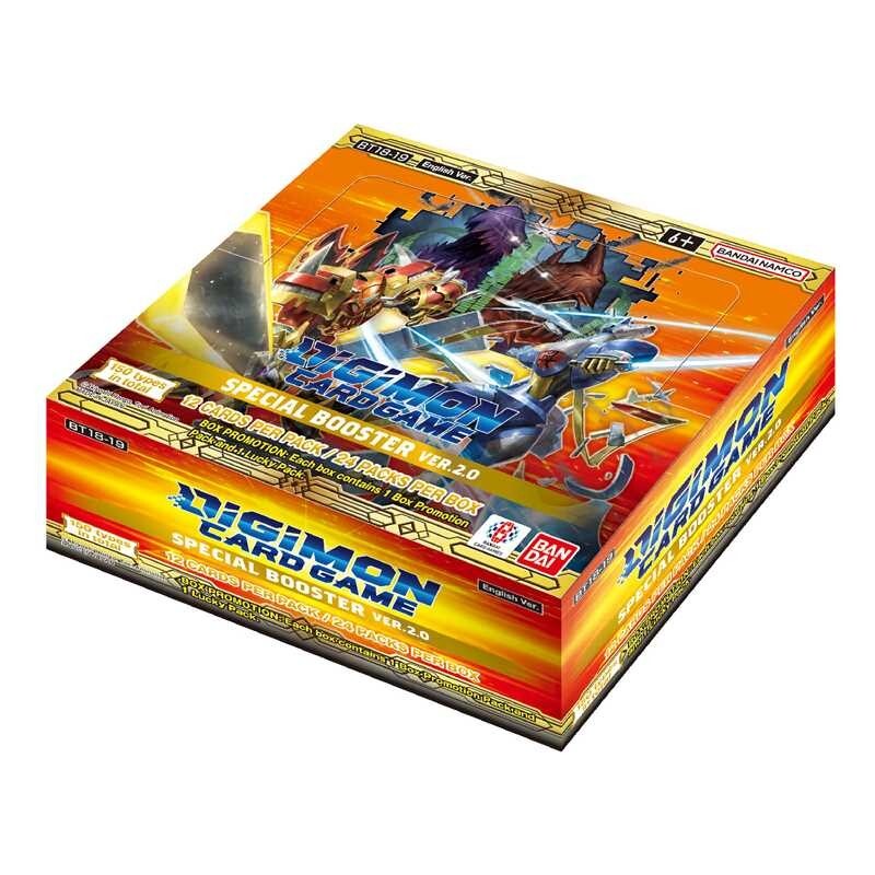 Digimon TCG - BT18-19 - Special Booster VER 2.0 - Play Booster Box