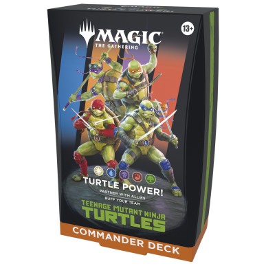 Magic the Gathering TCG - Teenage Mutant Ninja Turtles - Commander Deck