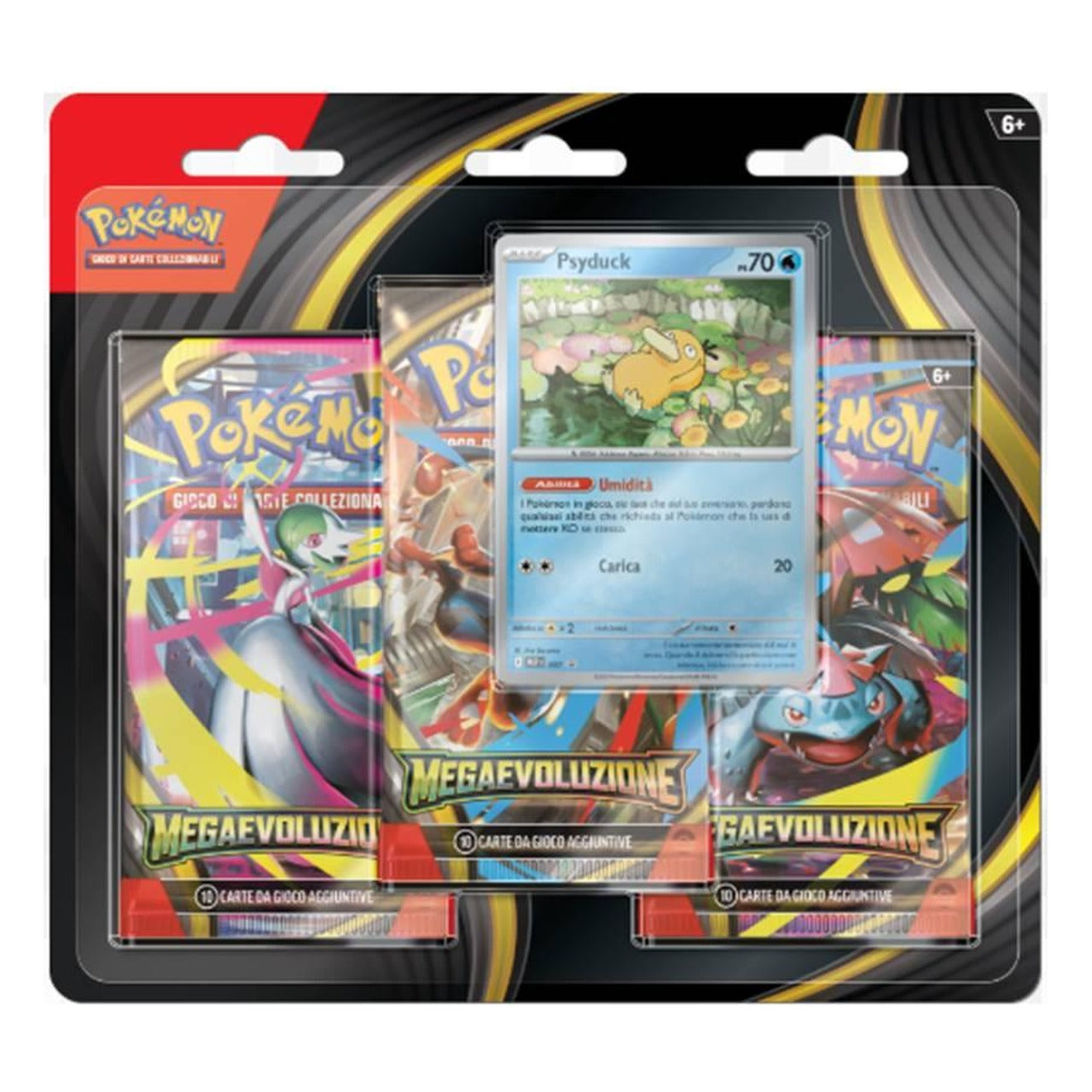 Blister Megaevoluzione - promo Psyduck