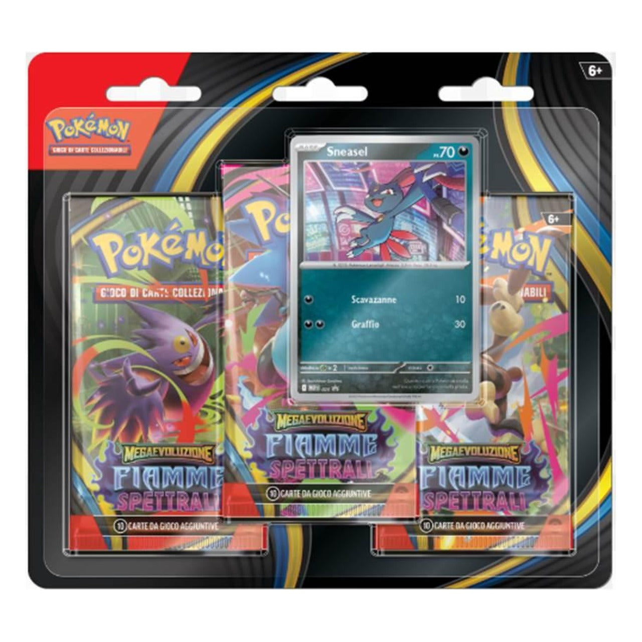 Blister Megaevoluzione Fiamme Spettrali - promo Sneasel