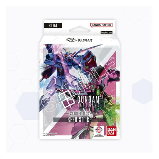 Gundam TCG - ST03 - Seed Strike ST04 - Starter Deck