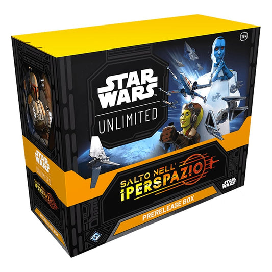 Star Wars Unlimited TCG Salto nell'Iperspazio Prerelease Kit ITA