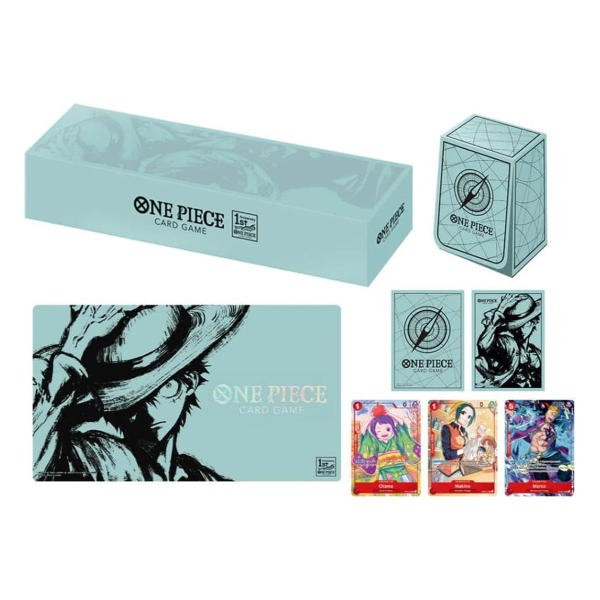 One Piece TCG - Japanese 1st Anniversary Set
