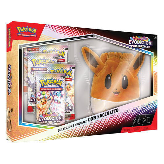 Pokemon TCG - Evoluzioni Prismatiche - Collezione con Sacchetto