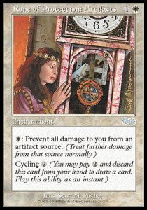 Rune of Protection: Artifacts - Urza's Saga (Uncommon) [USG-35]