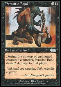 Parasitic Bond - Urza's Saga (Uncommon) [USG-145]