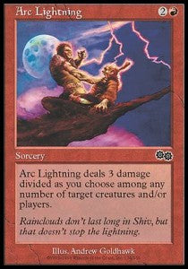 Arc Lightning - Urza's Saga (Common) [USG-174]