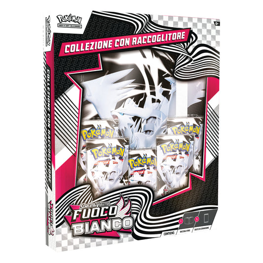 Pokemon TCG - Scarlatto e Violetto: Fuoco Bianco - Collezione con Raccoglitore