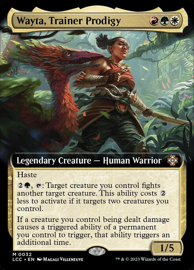 Wayta, Trainer Prodigy - Commander: The Lost Caverns of Ixalan: Extras