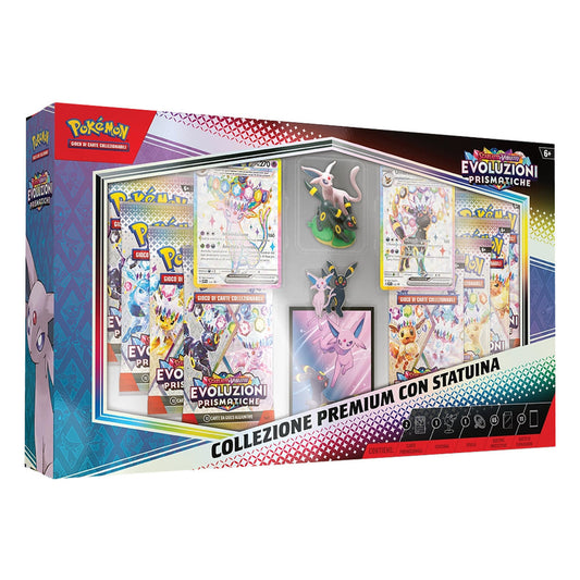 Pokemon TCG - Evoluzioni Prismatiche - Collezione Premium con Statuina