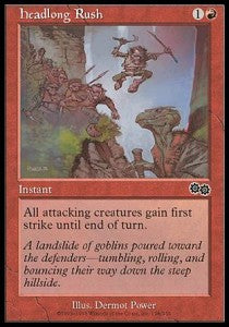 Headlong Rush - Urza's Saga (Common) [USG-198]