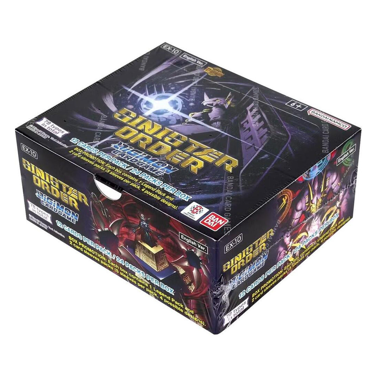 DIGIMON TCG EX-10 - Sinister Order - Play Booster Box