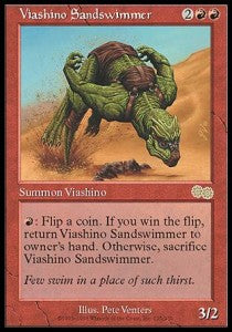 Viashino Sandswimmer - Urza's Saga (Rare) [USG-225]