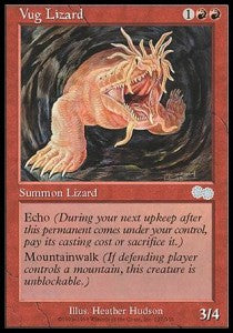 Vug Lizard - Urza's Saga (Uncommon) [USG-227]
