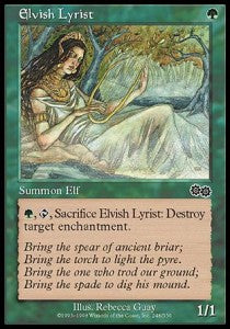 Elvish Lyrist - Urza's Saga (Common) [USG-248]