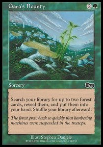 Gaea's Bounty - Urza's Saga (Common) [USG-254]