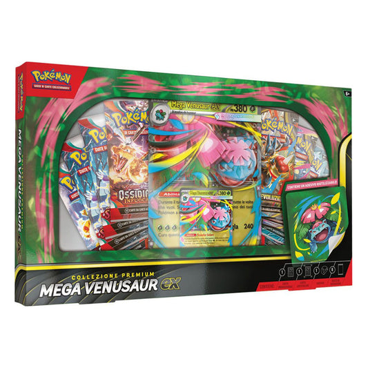 Pokemon TCG - Collezione Premium Mega Venusaur ex con carta promo