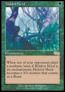 Hidden Herd - Urza's Saga (Rare) [USG-262]