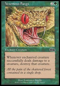Venomous Fangs - Urza's Saga (Common) [USG-280]