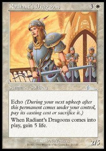 Radiant's Dragoons - Urza's Legacy (Uncommon) [ULG-21]