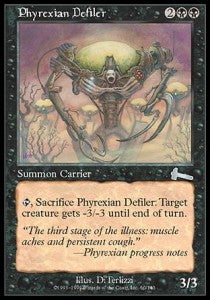Phyrexian Defiler - Urza's Legacy (Uncommon) [ULG-60]