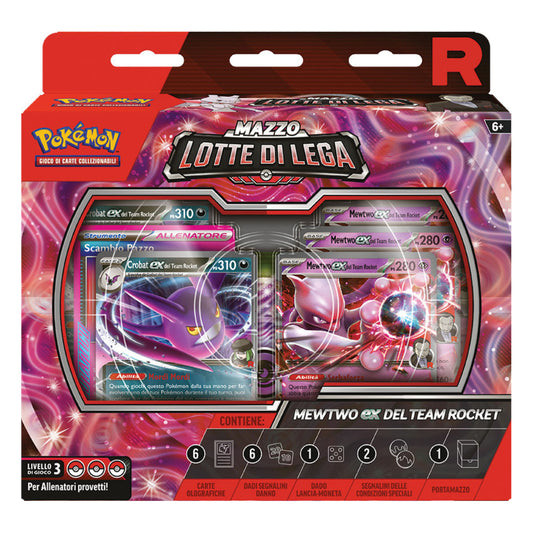 Pokemon TCG - Mazzo Lotte di Lega Mewtwo Ex del Team Rocket