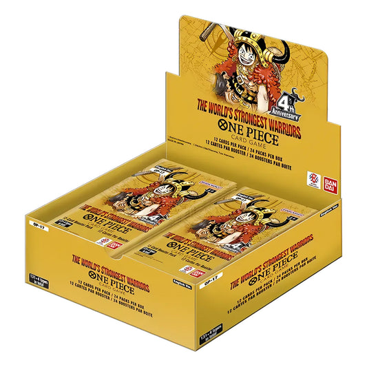 One Piece TCG - OP17 - The World's Strongest Warriors - Booster Box