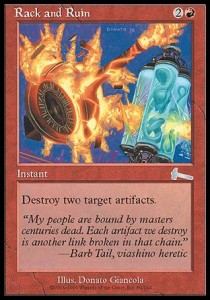 Rack and Ruin - Urza's Legacy (Uncommon) [ULG-89]