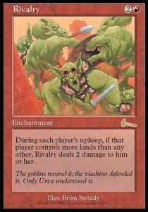 Rivalry - Urza's Legacy (Rare) [ULG-90]