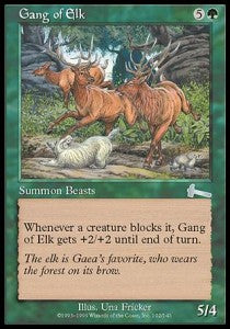 Gang of Elk - Urza's Legacy (Uncommon) [ULG-102]