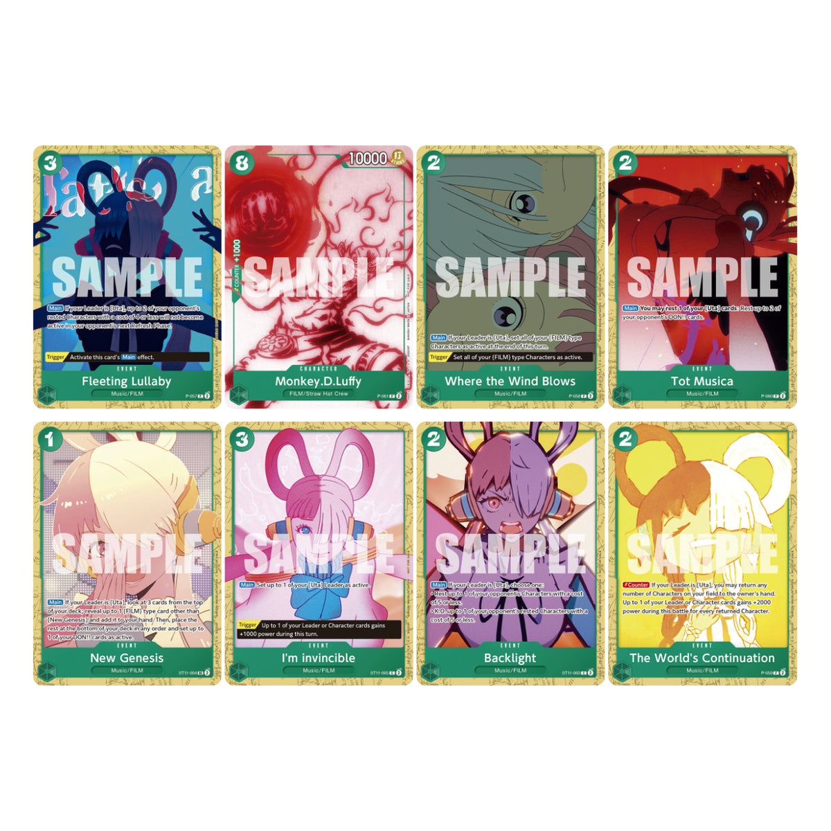 Uta Deck Battle Participation Pack - Unnumbered Promos