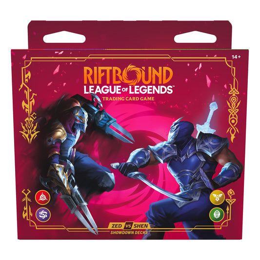 League of Legends Riftbound TCG - Vendetta - Showdown Deck: Zed vs Shen