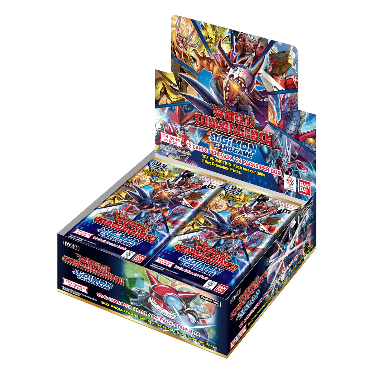 Digimon TCG - BT21 - World Convergence - Play Booster Box