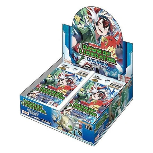 DIGIMON TCG EX-11 - Dawn Of Liberator - Play Booster Box