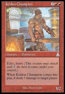 Keldon Champion - Urza's Destiny (Uncommon) [UDS-90]
