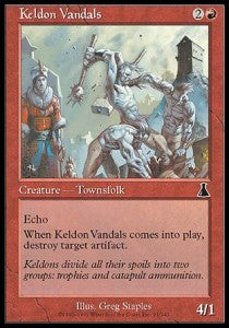 Keldon Vandals - Urza's Destiny (Common) [UDS-91]