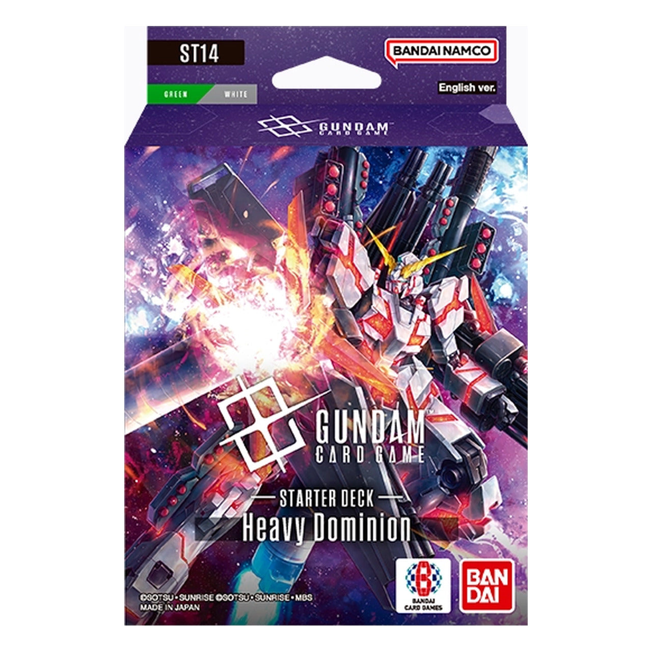 Gundam TCG - ST-14 - Heavy Dominion - Starter Deck (ENG)