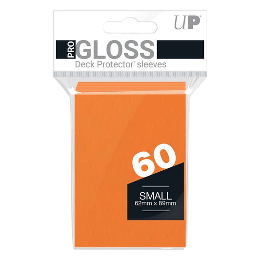 Bustine Small Pro Gloss Orange, 60 pezzi - Ultra PRO