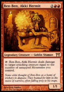 Ben-Ben, Akki Hermit - Champions of Kamigawa (Rare) [CHK-157]