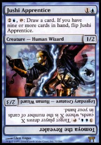 Jushi Apprentice / Tomoya the Revealer - Champions of Kamigawa (Rare) [CHK-70]