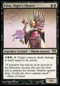 Kiku, Night's Flower - Champions of Kamigawa (Rare) [CHK-121]