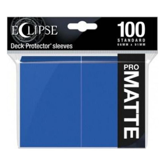 Bustine Standard Eclipse Pro Matte Pacific Blue, 100 pezzi - Ultra PRO