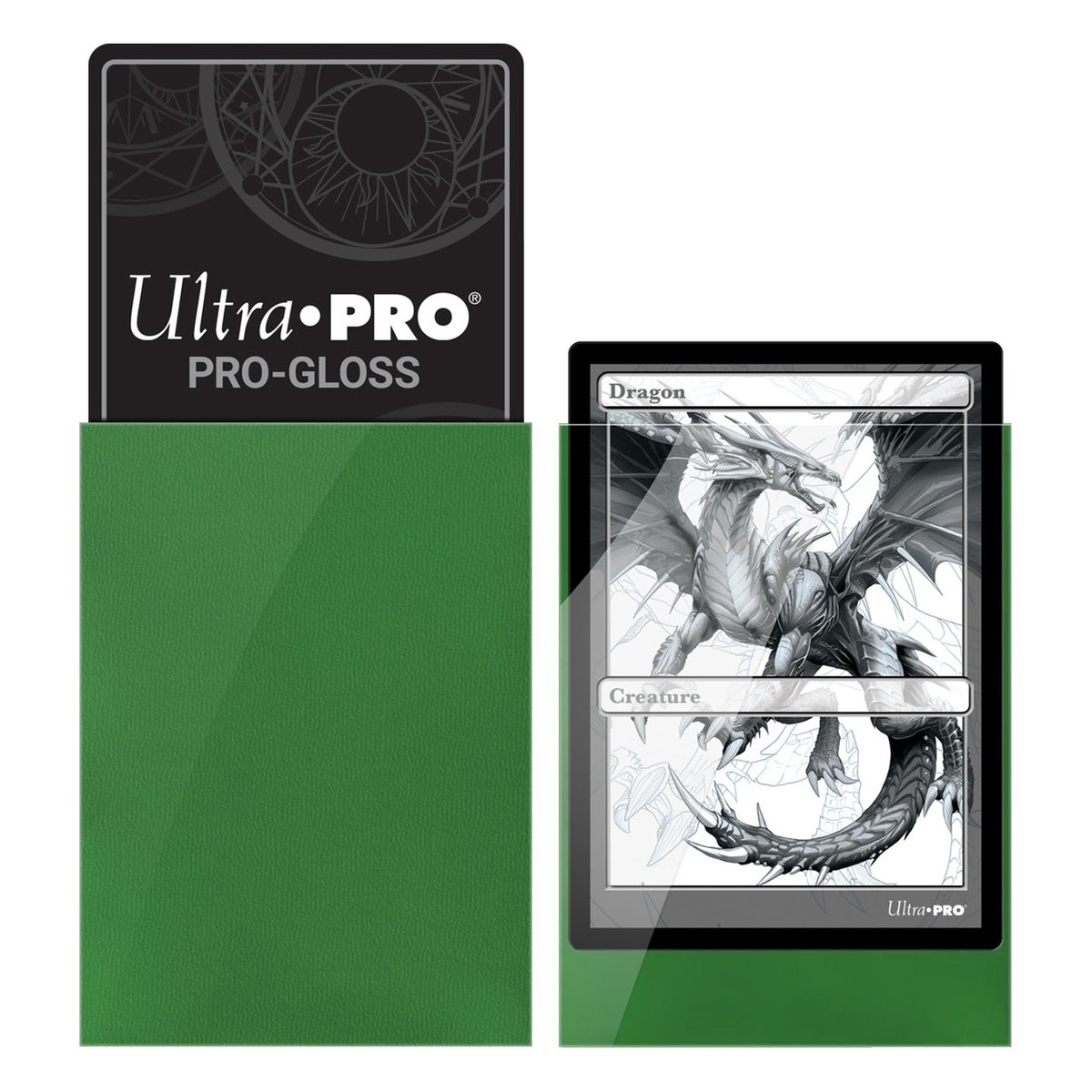 Bustine Standard Pro Gloss Green, 100 pezzi - Ultra PRO