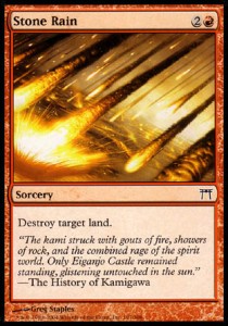 Stone Rain - Champions of Kamigawa (Common) [CHK-191]