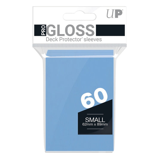 60 Bustine Small Pro Gloss Azzurro - Ultra Pro
