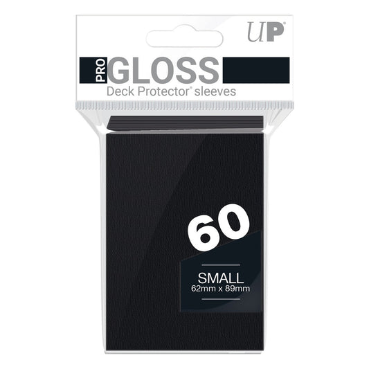 60 Bustine Small Pro Gloss Nero - Ultra Pro
